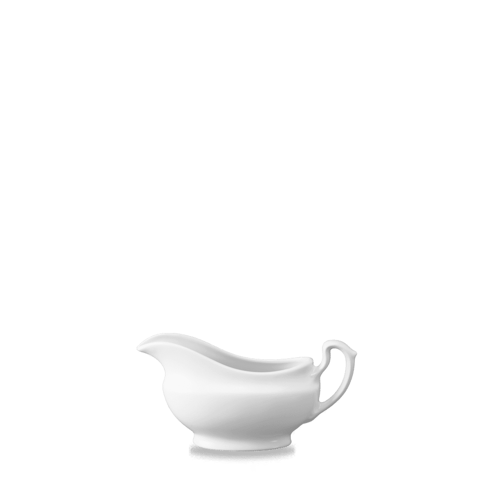 White  Mini Sauce Boat 4Oz Box 6