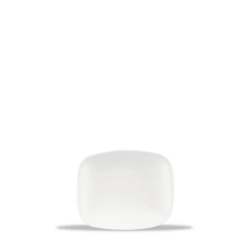 White Oblong Chefs Plate 6 X 5" Box 12