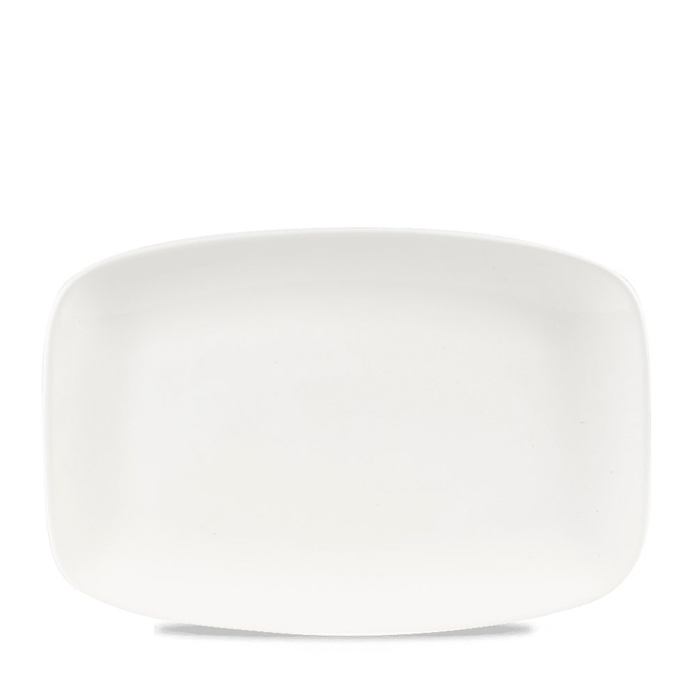 White Oblong Chefs Plate 12 X 7 4/5" Box 6