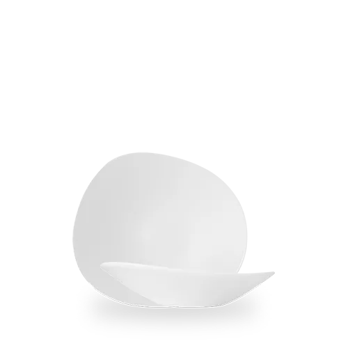 WHITE OPAL ORGANIC BOWL 20CM Box of 12 (3-5 Working Days Delivery)