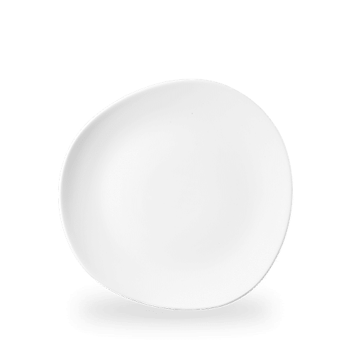 White Round Trace Plate 10 3/8" Box of 12 (3-5 Working Days Delivery)