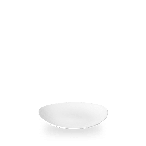 White Orbit Oval Coupe Plate 7.75" Box of 12 (3-5 Working Days Delivery)