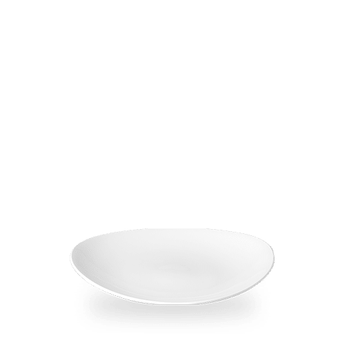 White Orbit Oval Coupe Plate 9" Box of 12 (3-5 Working Days Delivery)