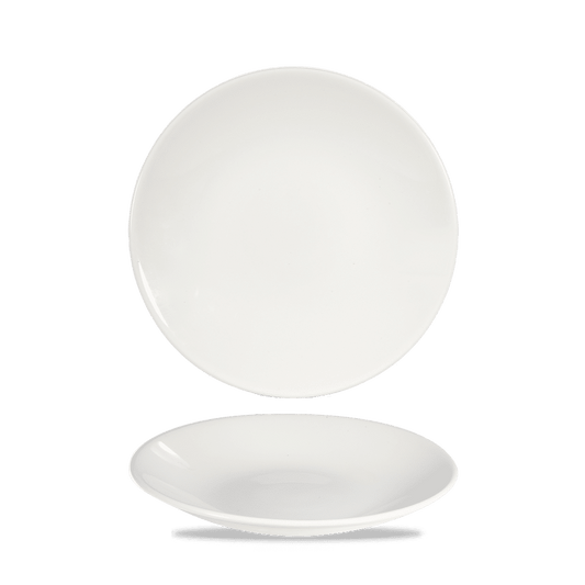 White Profile Deep Coupe Plate 8 7/8" Box of 12 (3-5 Working Days Delivery)