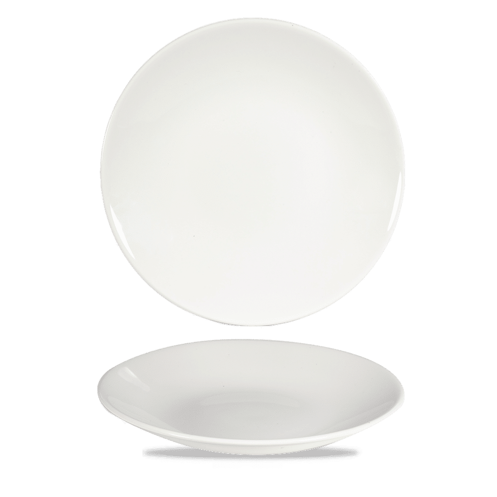 White  Profile Deep Coupe Plate 11" Box 12