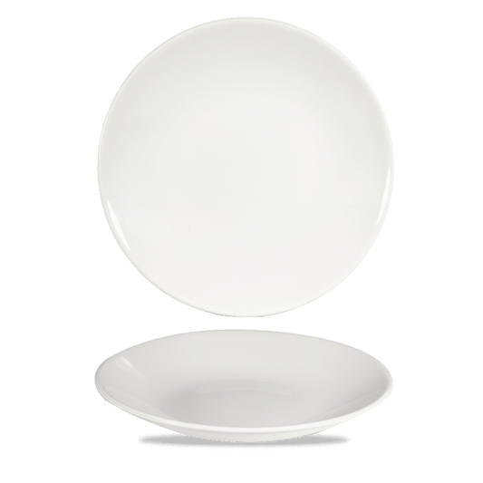 White Profile Deep Coupe Plate 11" Box of 12 (3-5 Working Days Delivery)