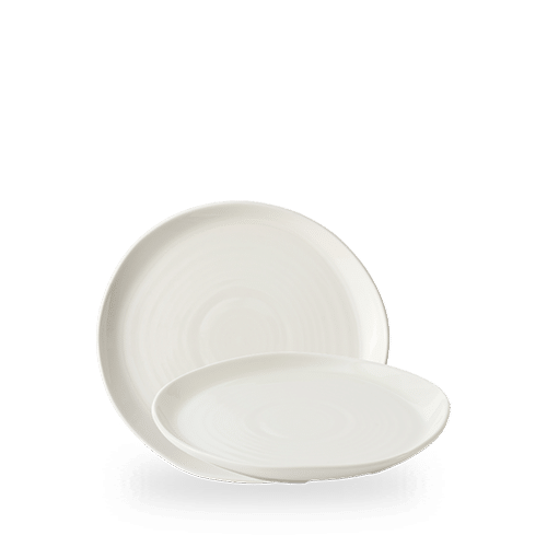 White Natural Plate 22Cm Box of 6 (3-5 Working Days Delivery)