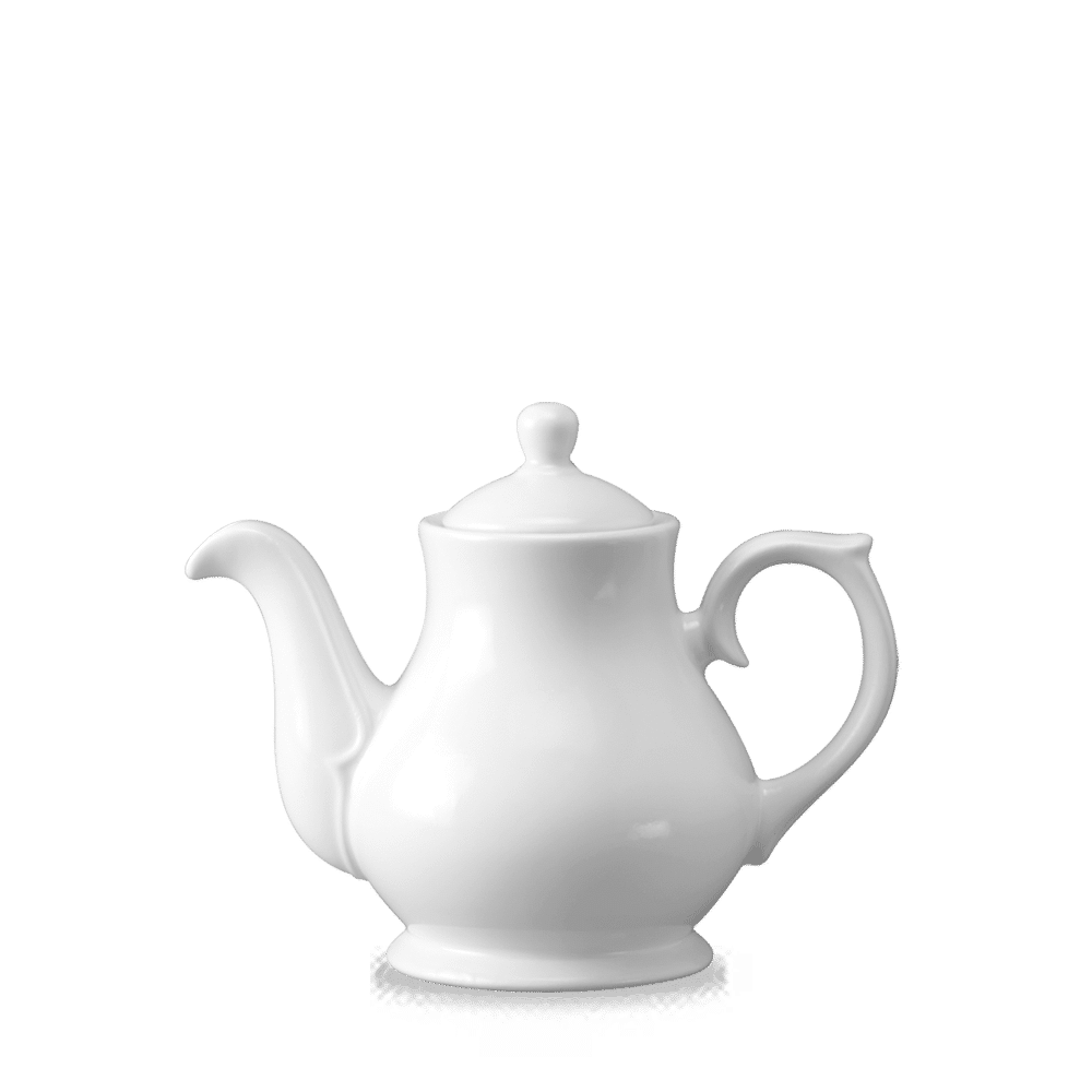White Sandringham Beverage Pot 2Cup 15Oz Box 4