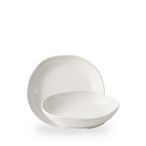 White Natural Deep Bowl 21.5Cm Box of 6 (3-5 Working Days Delivery)
