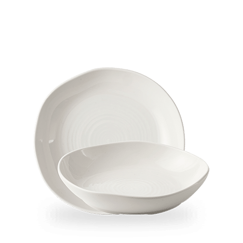 White Natural Deep Bowl 25Cm Box of 6 (3-5 Working Days Delivery)