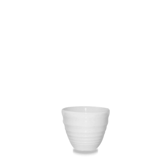 White Ripple Dipper Pot 2Oz Box of 12 (3-5 Working Days Delivery)