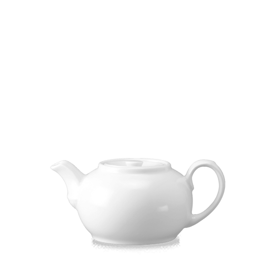 White Nova Teapot 15Oz Box of 4 (3-5 Working Days Delivery)