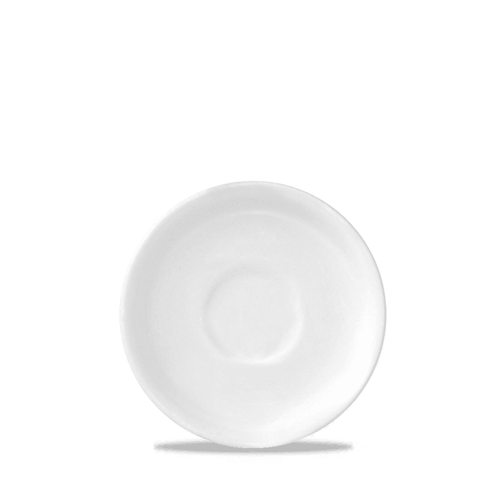 White Nova Tea Saucer 5.5" Box 24