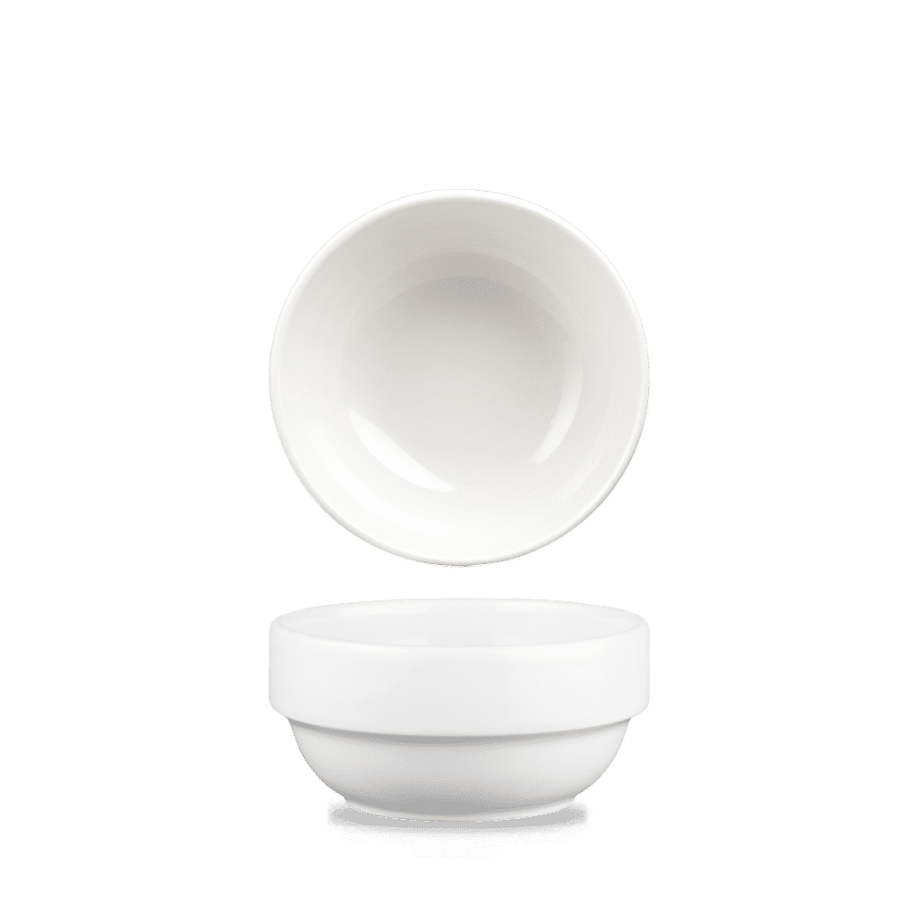 White Profile Stacking Bowl 12.6Oz Box 6