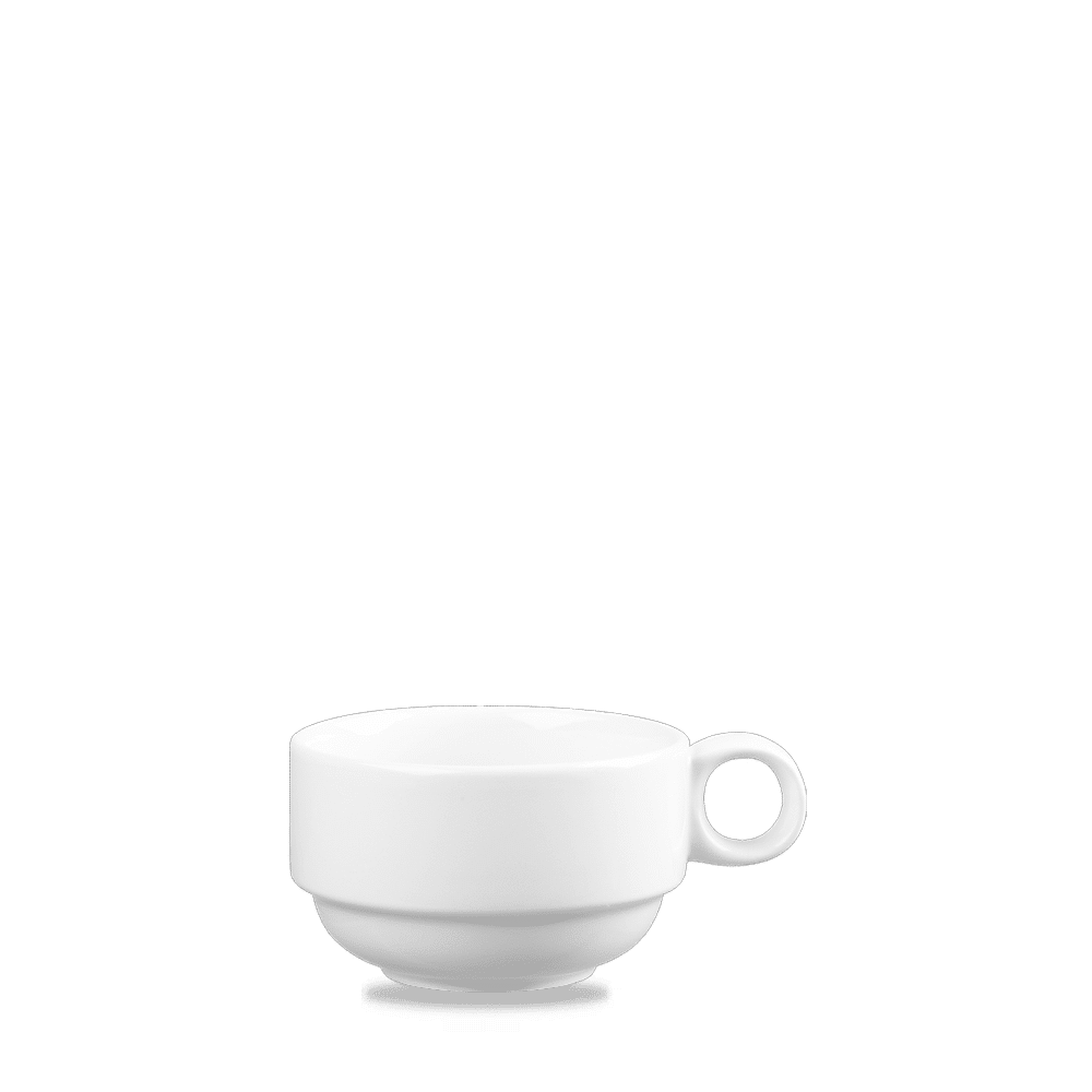 White Profile Stacking Cup 7Oz Box 12