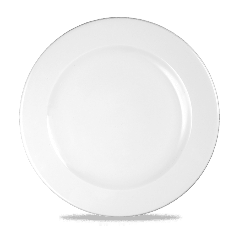 White Profile Plate 10.875" Box 12