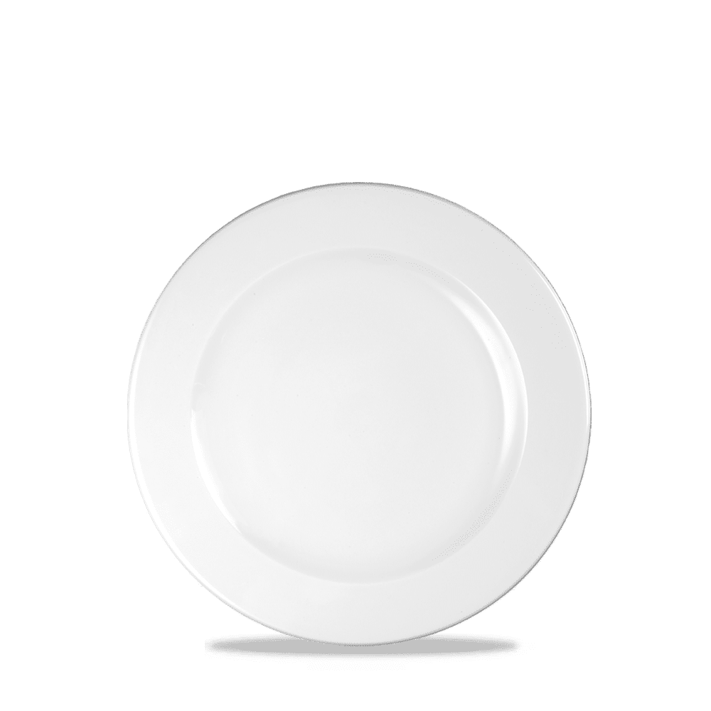 White Profile Plate 6.5" Box 12