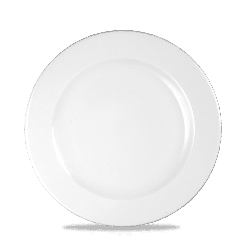 White Profile Plate 9" Box 12