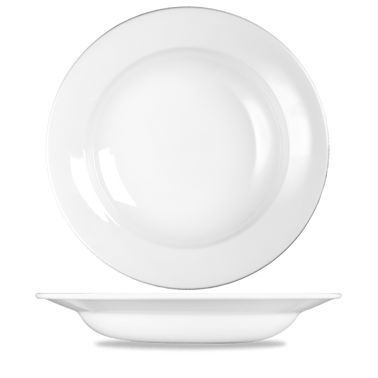 White Profile Pasta Bowl 12 1/8" Box of 12 (3-5 Working Days Delivery)