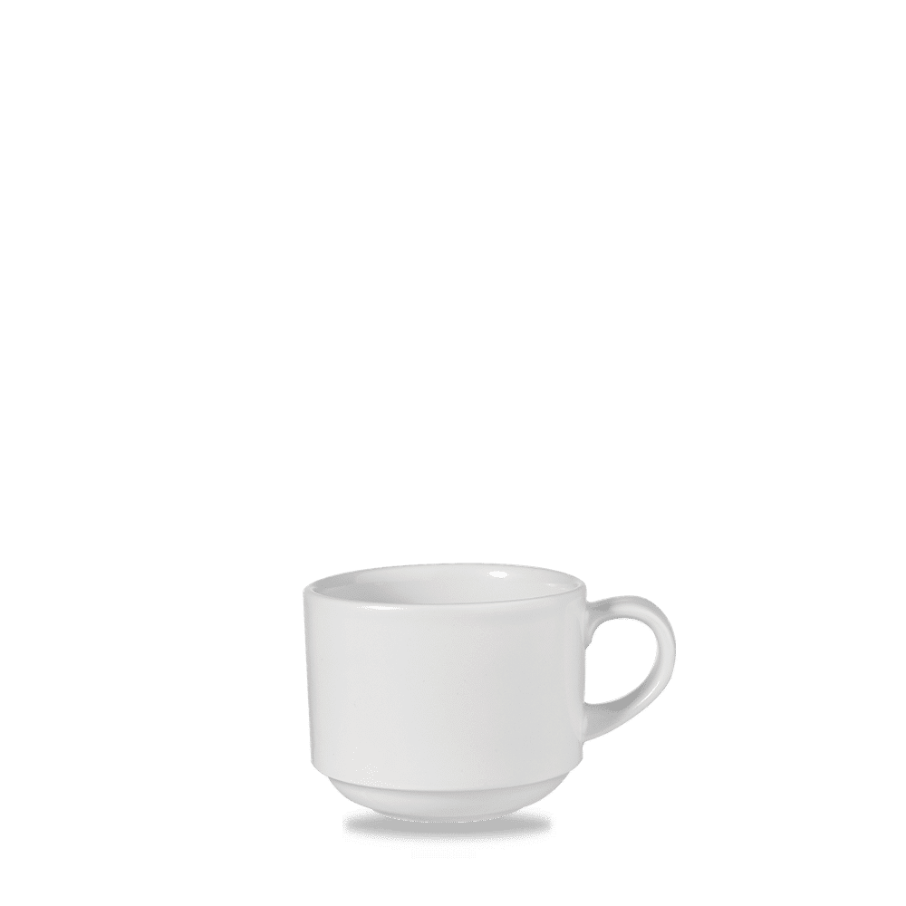 White Profile Stacking Cup 8Oz Box 12