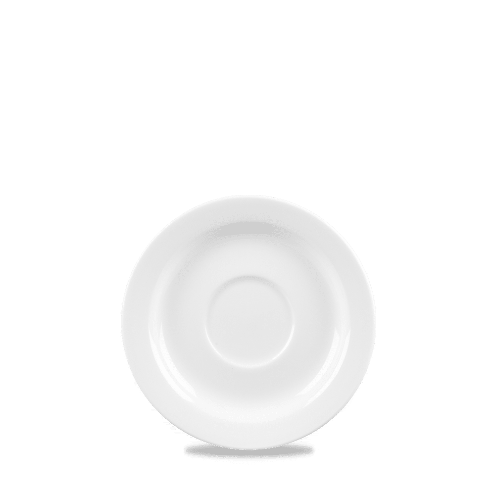 White Profile Saucer 5" Box 12