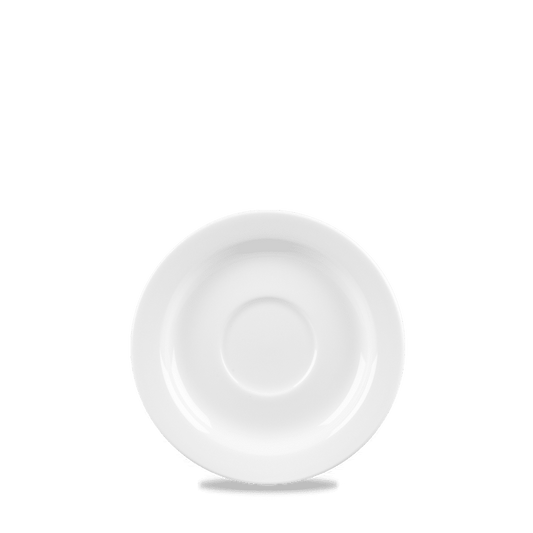 White Profile Saucer 5" Box of 12 (3-5 Working Days Delivery)