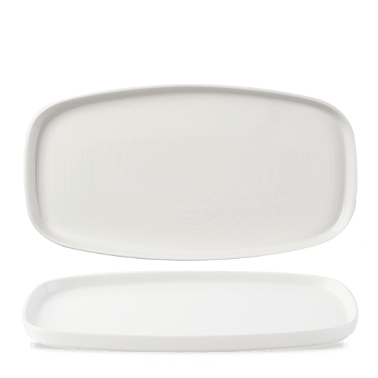 White Oblong Chefs Plates 11 5/8X5 7/8" Box of 6 (3-5 Working Days Delivery)