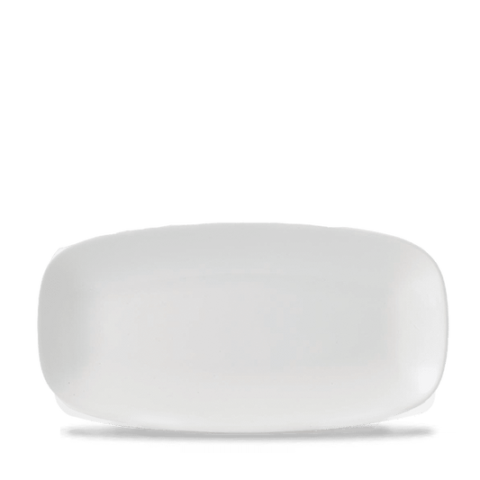White Chefs Oblong Plate 11 3/4X6" Box of 12 (3-5 Working Days Delivery)