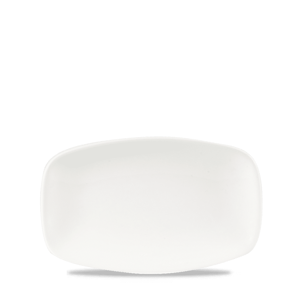White Oblong Chefs Plate 7 4/5 X  4 3/4" Box 12