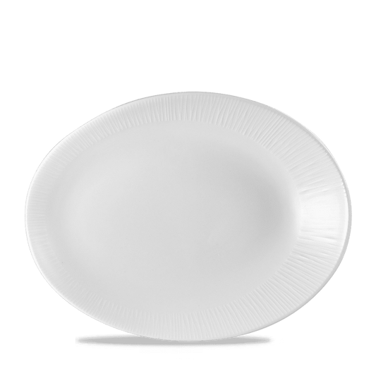 Bamboo Oval Plate 11.5X9" Box of 12 (3-5 Working Days Delivery)