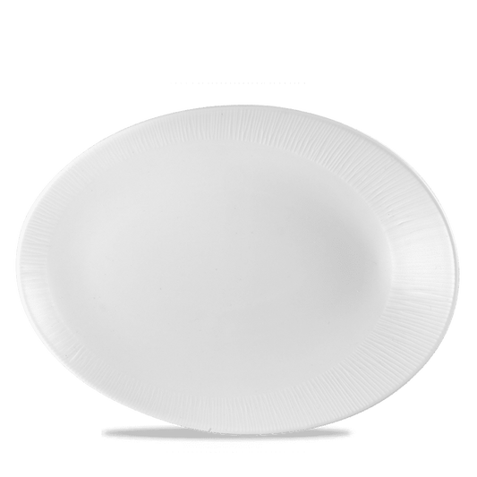 Bamboo Oval Plate 13 1/2" Box of 12 (3-5 Working Days Delivery)