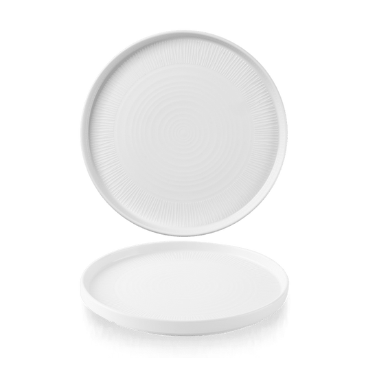 Bamboo Ceramic Walled Plate 8.25" Box of 6 (3-5 Working Days Delivery)