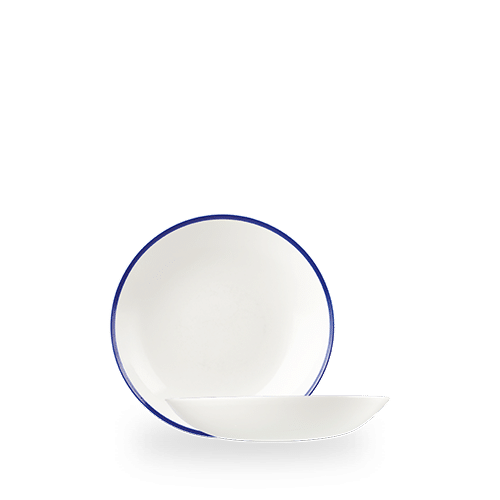 Retro Blue  Coupe Bowl 7.25" Box 12