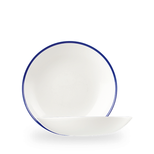 Retro Blue  Coupe Bowl 9.75" Box 12
