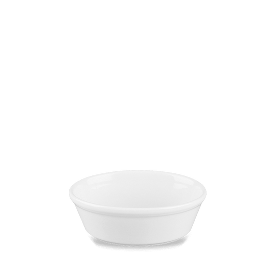 White Cookware Oval Pie Dish 6"X4.75" Box of 12 (3-5 Working Days Delivery)