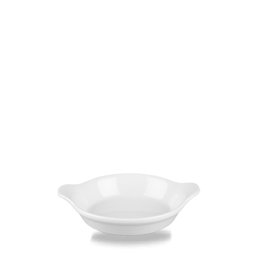 White Cookware Mini Round Eared Egg Dish 6Oz Box of 6 (3-5 Working Days Delivery)