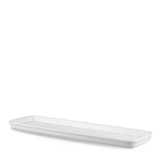 White Cookware 2/4 Flat Counterserve 21 X 6" Box of 4 (3-5 Working Days Delivery)