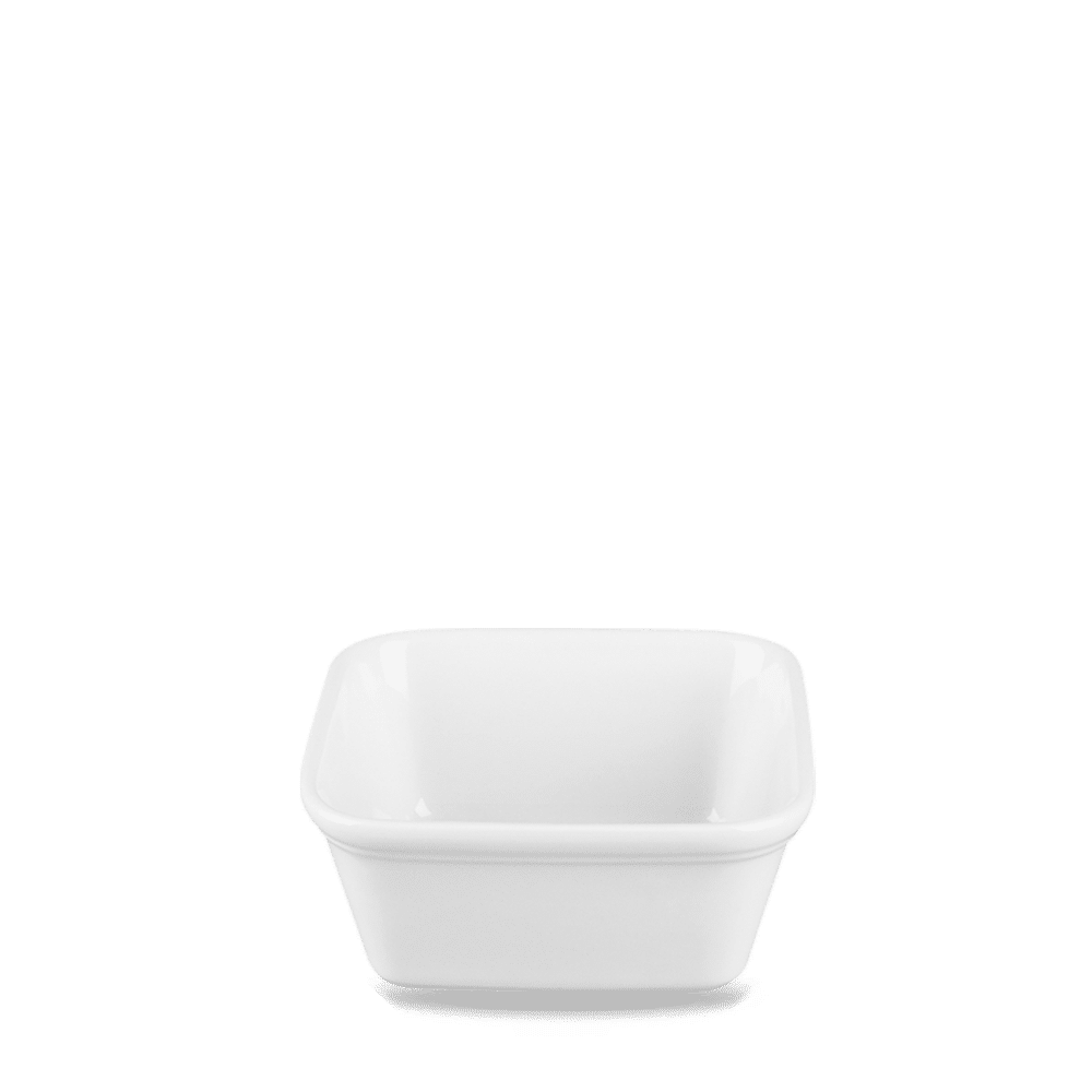 White Cookware  Square Pie Dish 15.8Oz Box 12