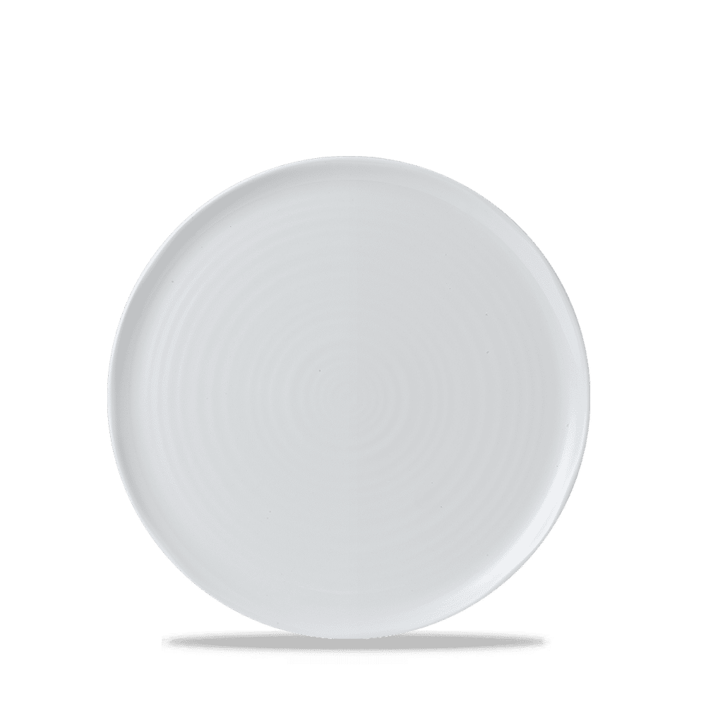 Dudson White Organic Coupe Flat Plate 12 1/2" Box 6