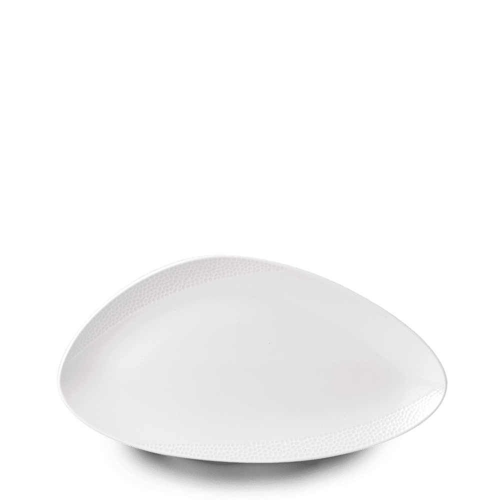 Isla Triangle Chefs Plate 13 3/4"X7 3/8" Box 6