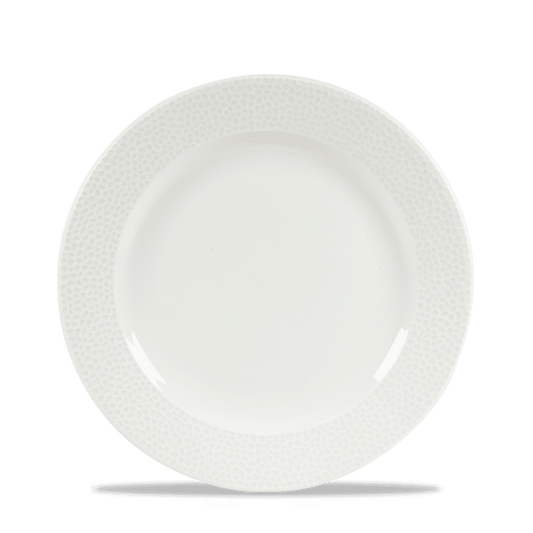 Isla Profile Footed Plate 9 1/8" Box of 12 (3-5 Working Days Delivery)