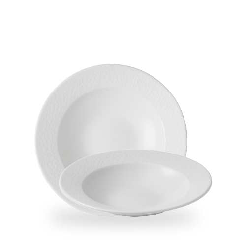 Viana Profile Rimmed Bowl 9 3/4" Box of 12 (3-5 Working Days Delivery)
