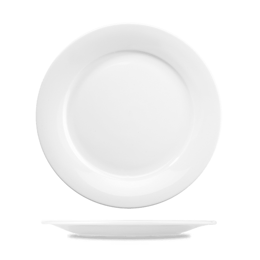 Menu Porcelain Mid Rim Plate 10 5/8" Box of 6 (3-5 Working Days Delivery)
