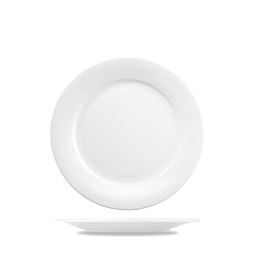 Menu Porcelain Mid Rim Plate 6.75" Box 6