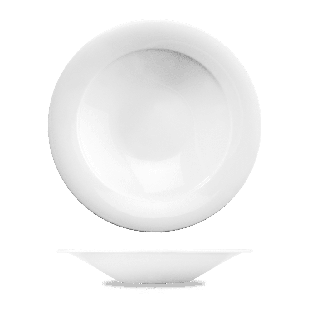 Menu Porcelain Mid Rim Pasta Bowl 11.5" Box 6