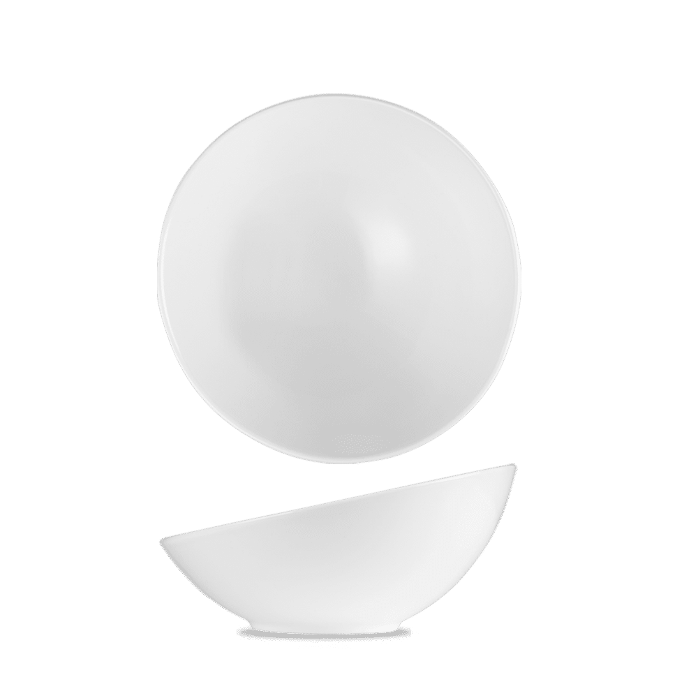 Menu Porcelain Slanted Med Bowl 7In Box 6