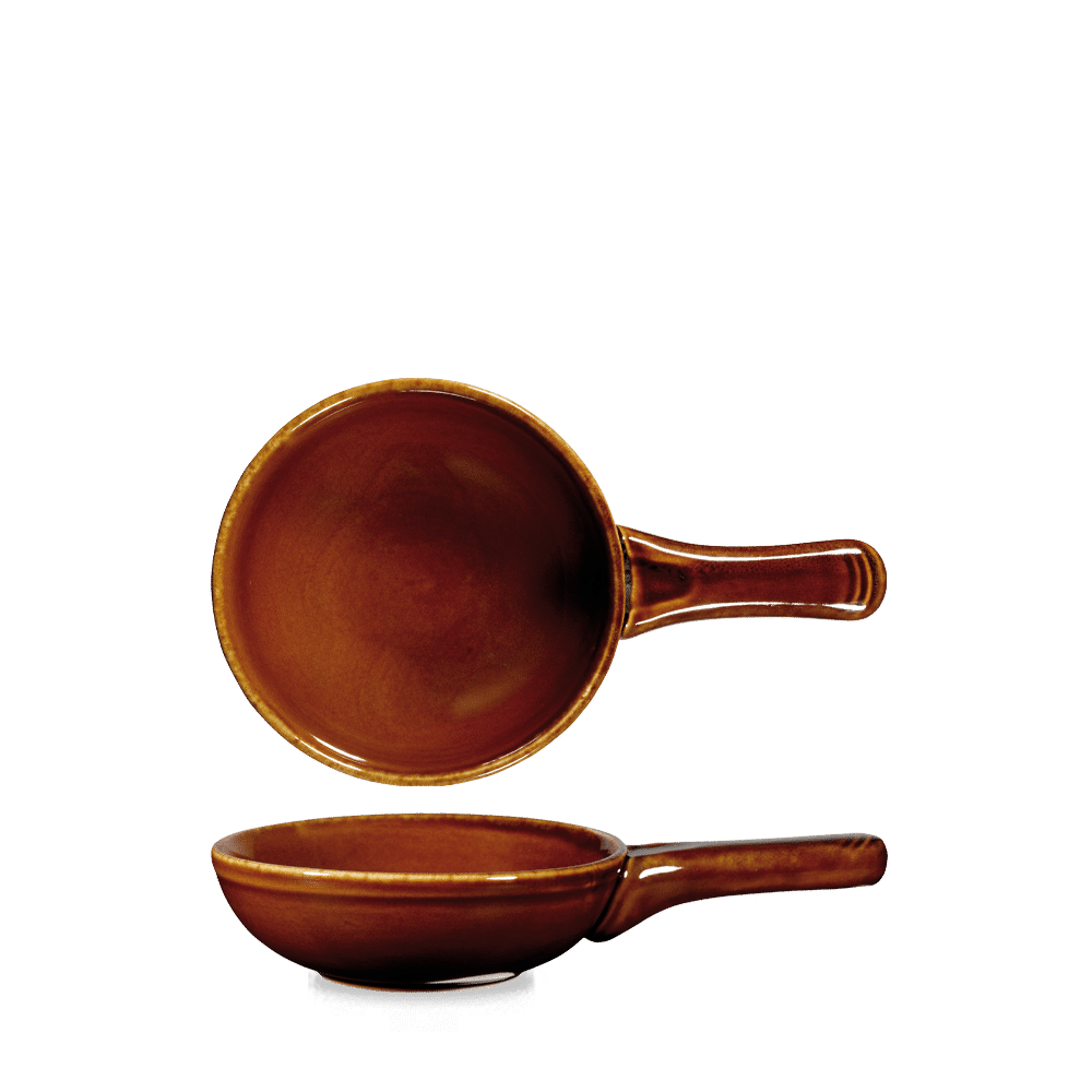 Rustics Brown  Small Skillet 37Cl Box 6