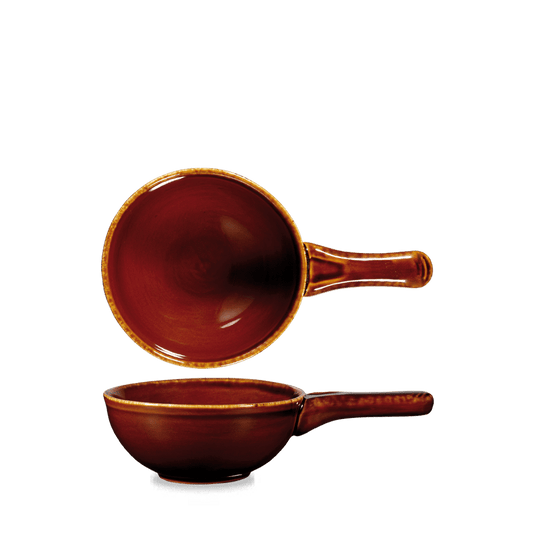 Rustics Brown Deep Skillet 57Cl Box of 6 (3-5 Working Days Delivery)