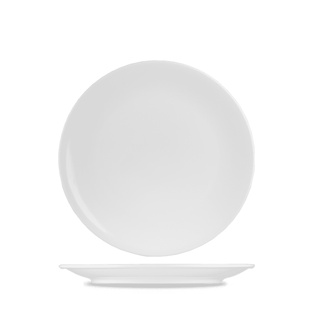 Menu Porcelain Coupe Plate 15.5Cm Box 6