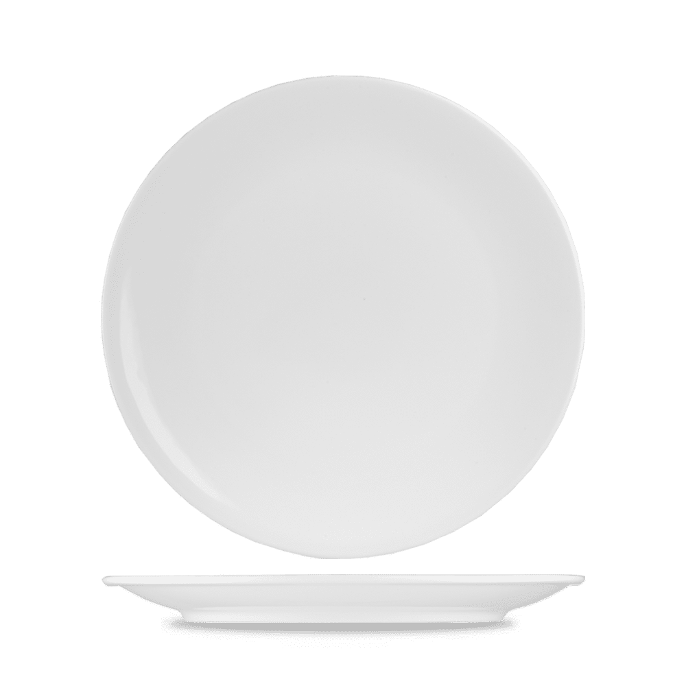 Menu Porcelain Coupe Plate 20.5Cm Box 6